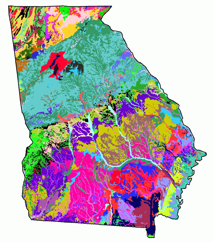 Georgia soil maps